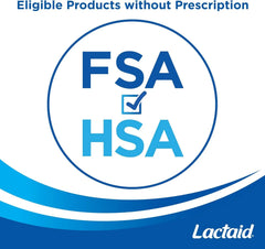Lactaid Fast Act Lactose Intolerance Relief Caplets, Lactase Enzyme to Prevent Gas, Bloating and Diarrhea Due to Lactose Sensitivity, Single-Serve Supplements for Travel and On-The-Go, 60 Count