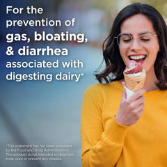 Lactaid Lactase Enzyme Supplement 80ct Caplet + Lactase Enzyme 4500, Dairy Digestive Supplement to Help Prevent Gas, Bloating & Diarrhea Due to Lactose Sensitivity, 80 ct